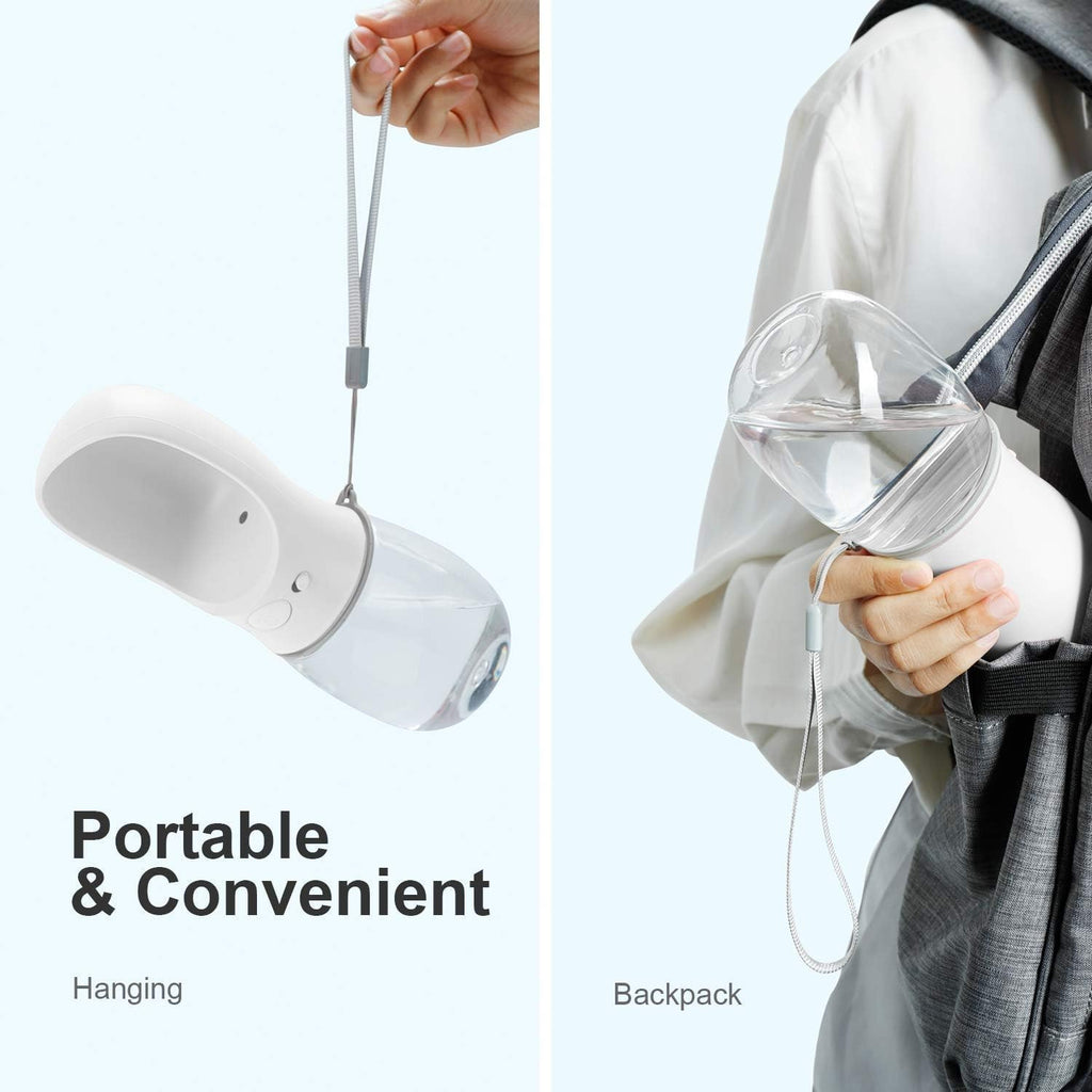 Portable Dog Water Bottle – Leak-Proof Travel Water Dispenser with Drinking Bowl