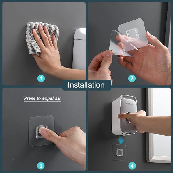 Easy-Use Toothpaste Dispenser