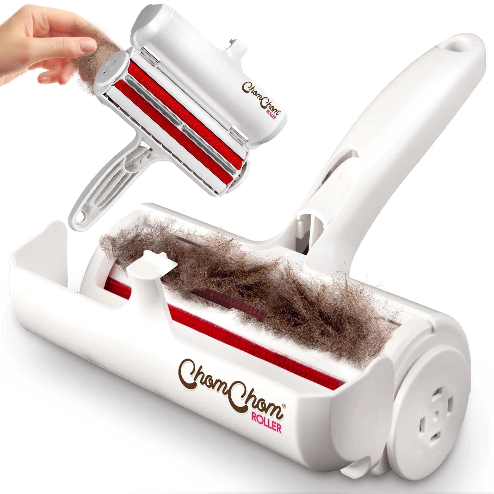 ChomChom Reusable Pet Hair Remover Roller for Dogs & Cats – Removes Hair from Furniture, Carpets & Clothing